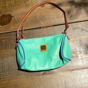 Dooney & Bourke Jade/Denim Small Barrel Purse